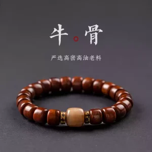 Tibetan Silver Bead Bracelet - Artisan-crafted Tibetan silver beads